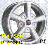 b3,15"  162,86
16"  179,57